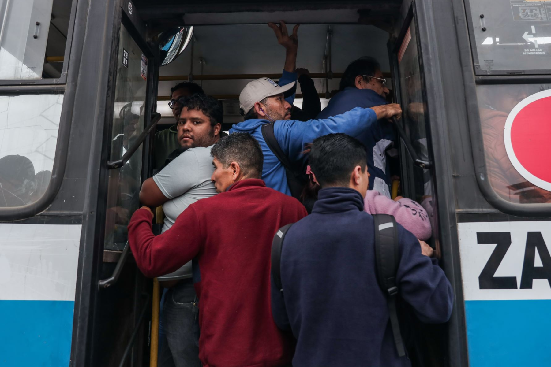 paro de transporte
