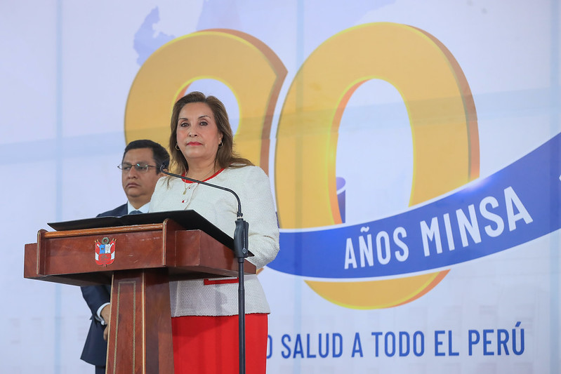Dina Boluarte asegura que trabaja para dejar proyectado al Perú hasta el 2040