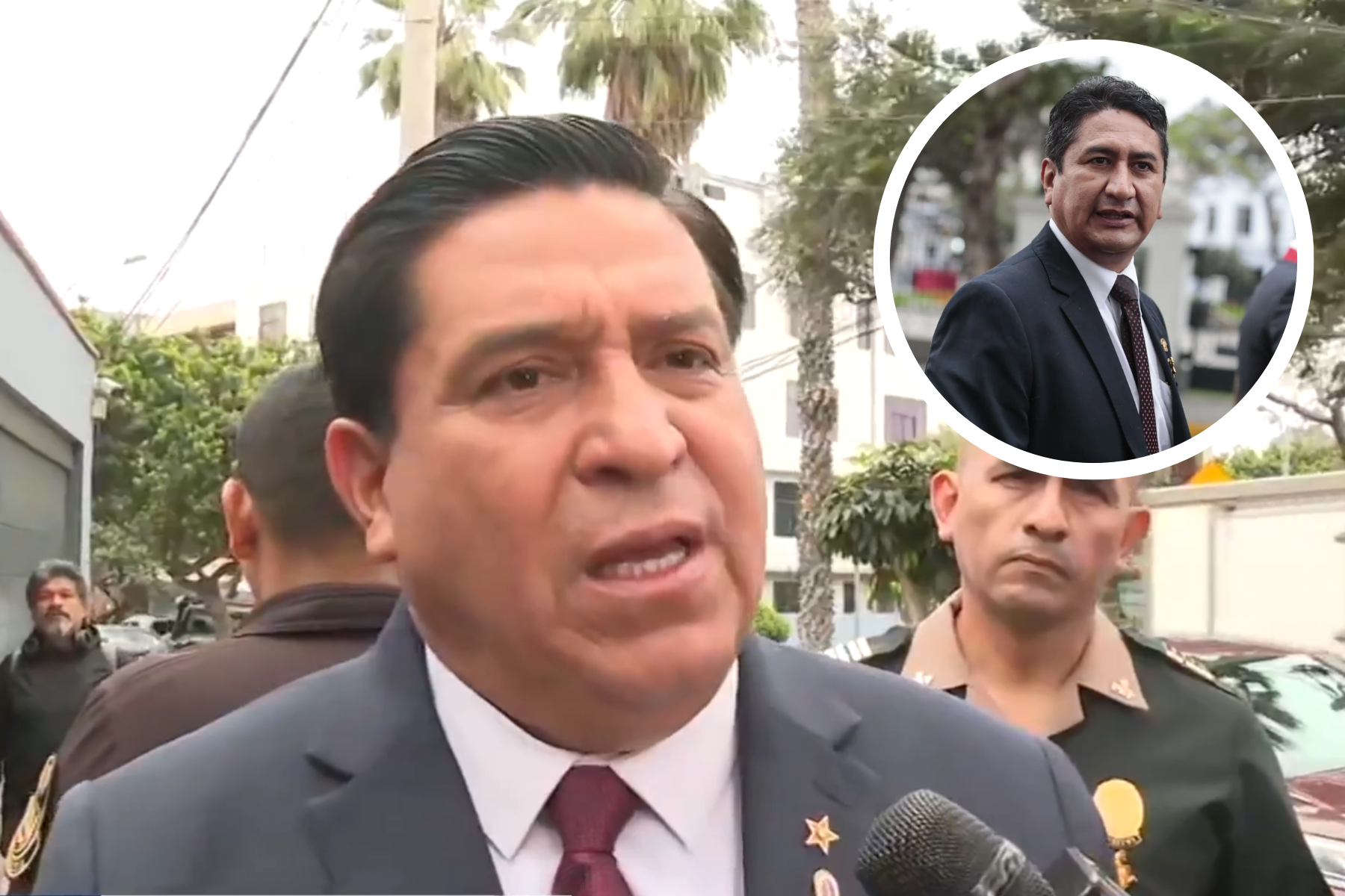 Ministro del Interior sobre ubicación de Vladimir Cerrón