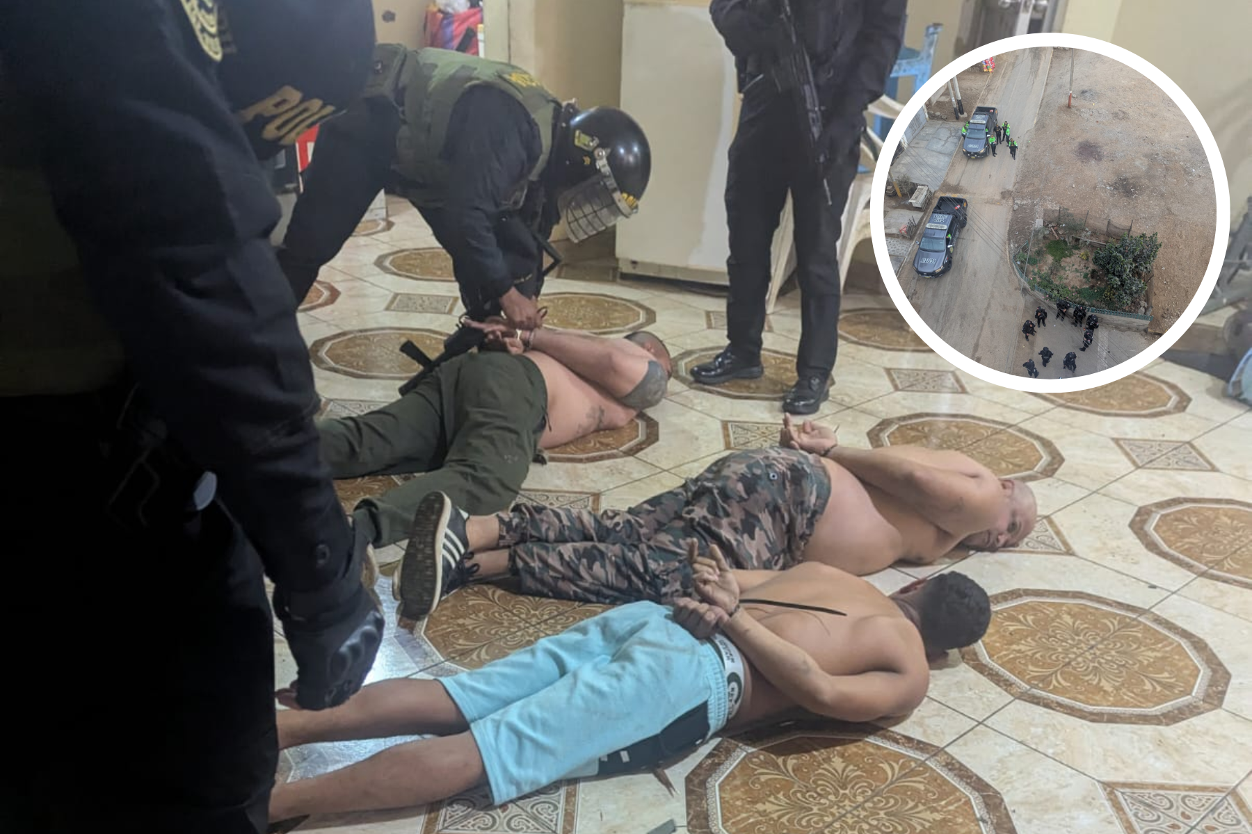 PNP allana vivienda en Puente Piedra y detiene a extranjeros