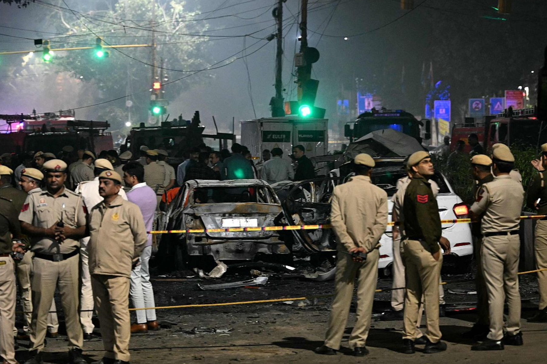Explosión en Nueva Delhi dejó ocho muertos y varios heridos