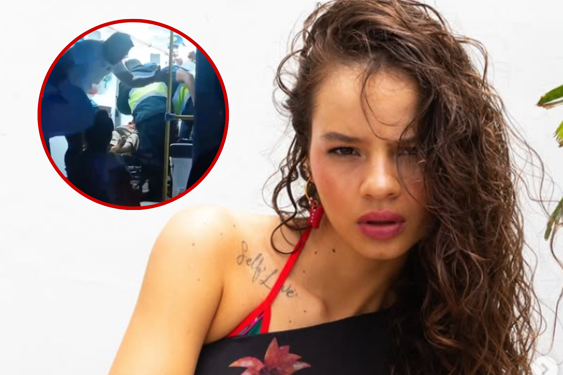 Thamara Medina sufre accidente.