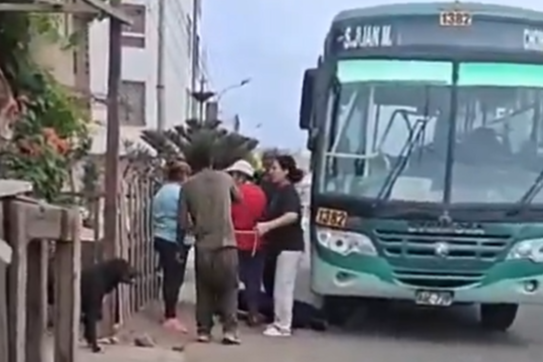 Chofer baleado por San Genaro.