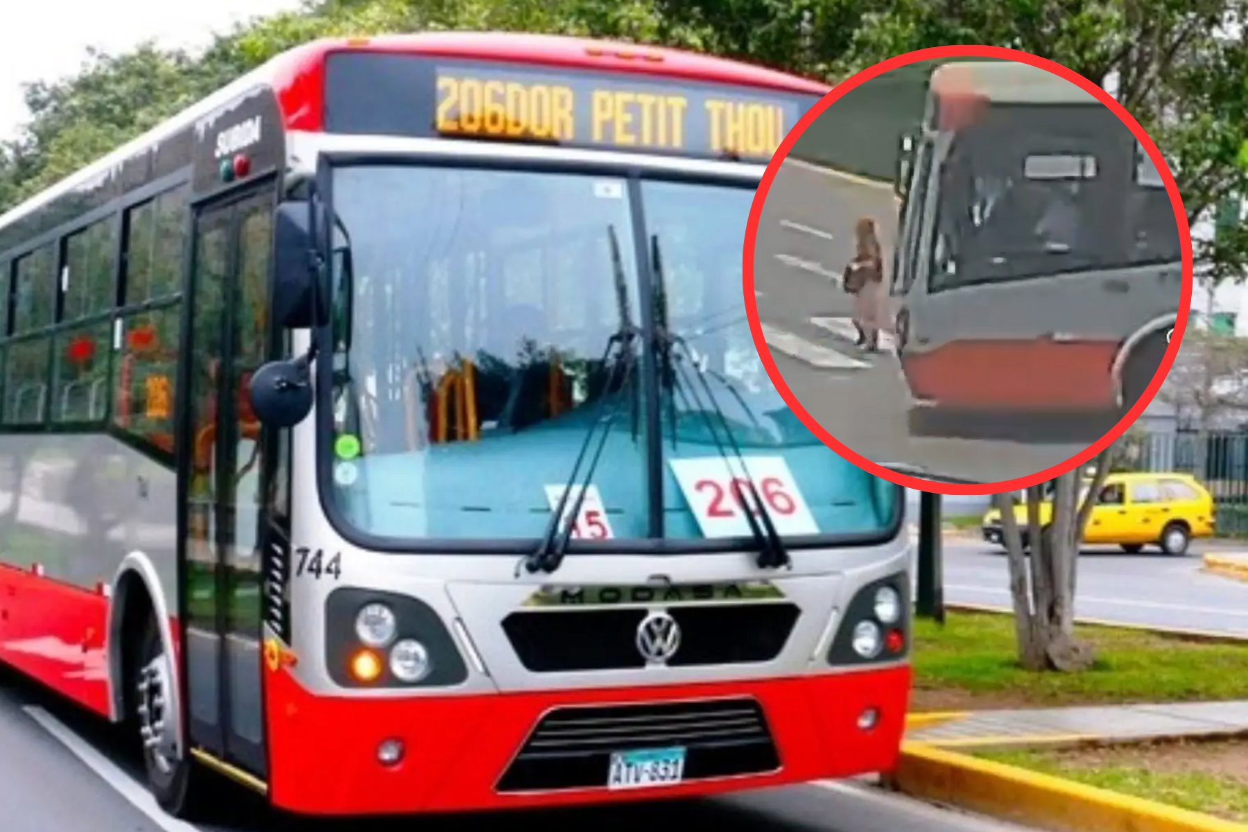 Corredor rojo atropella a mujer de 70 años en la Javier Prado.
