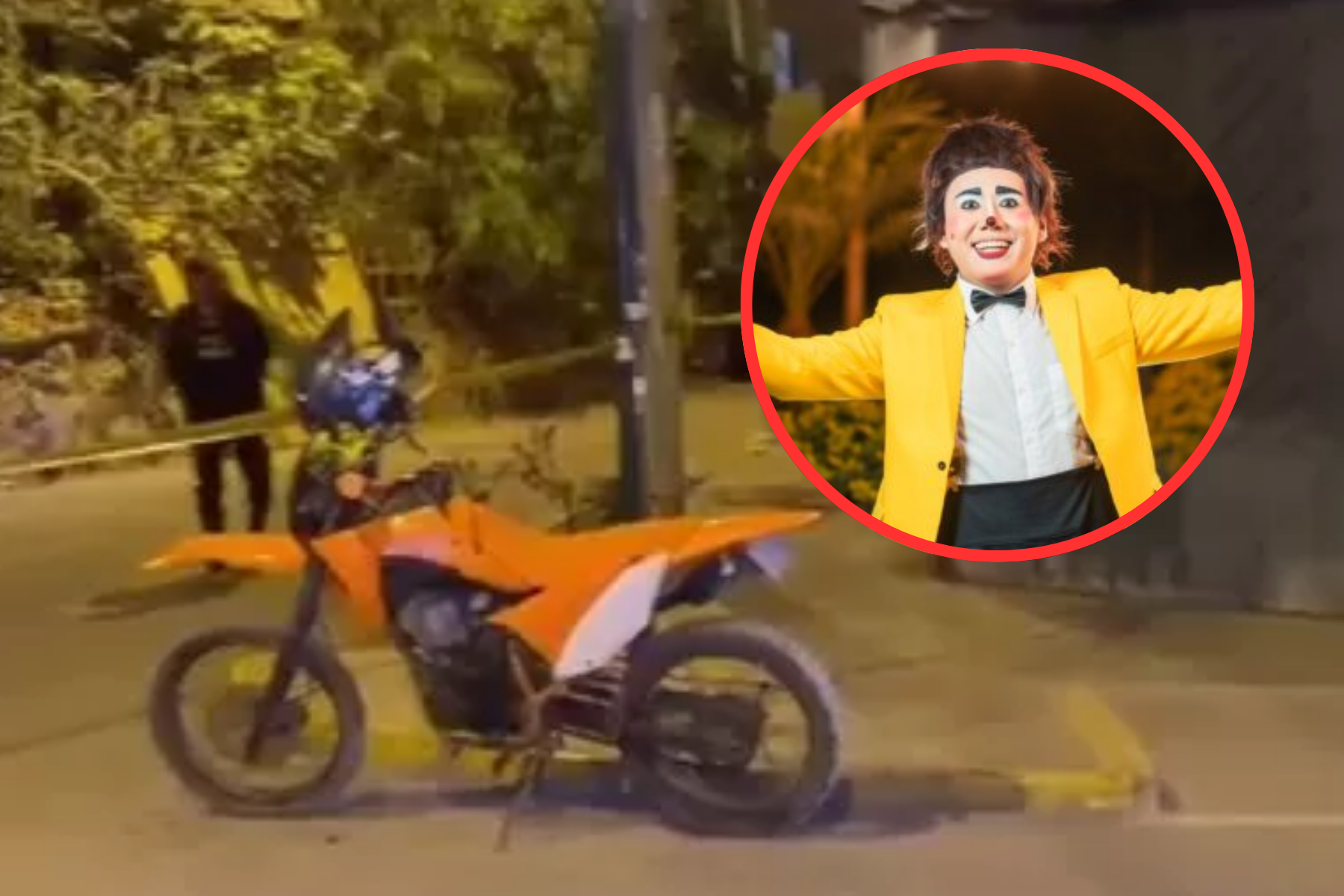 Payaso 'Tuki tuki' asesinado por sicarios.