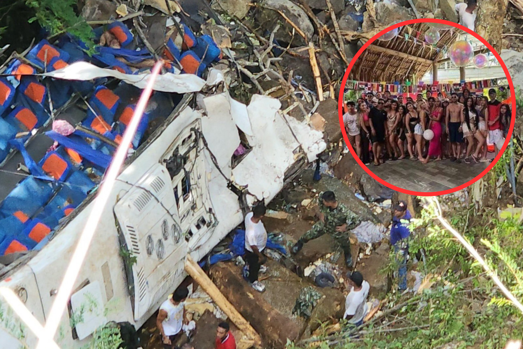 Accidente de bus en Colombia, deja a 17 muertos.