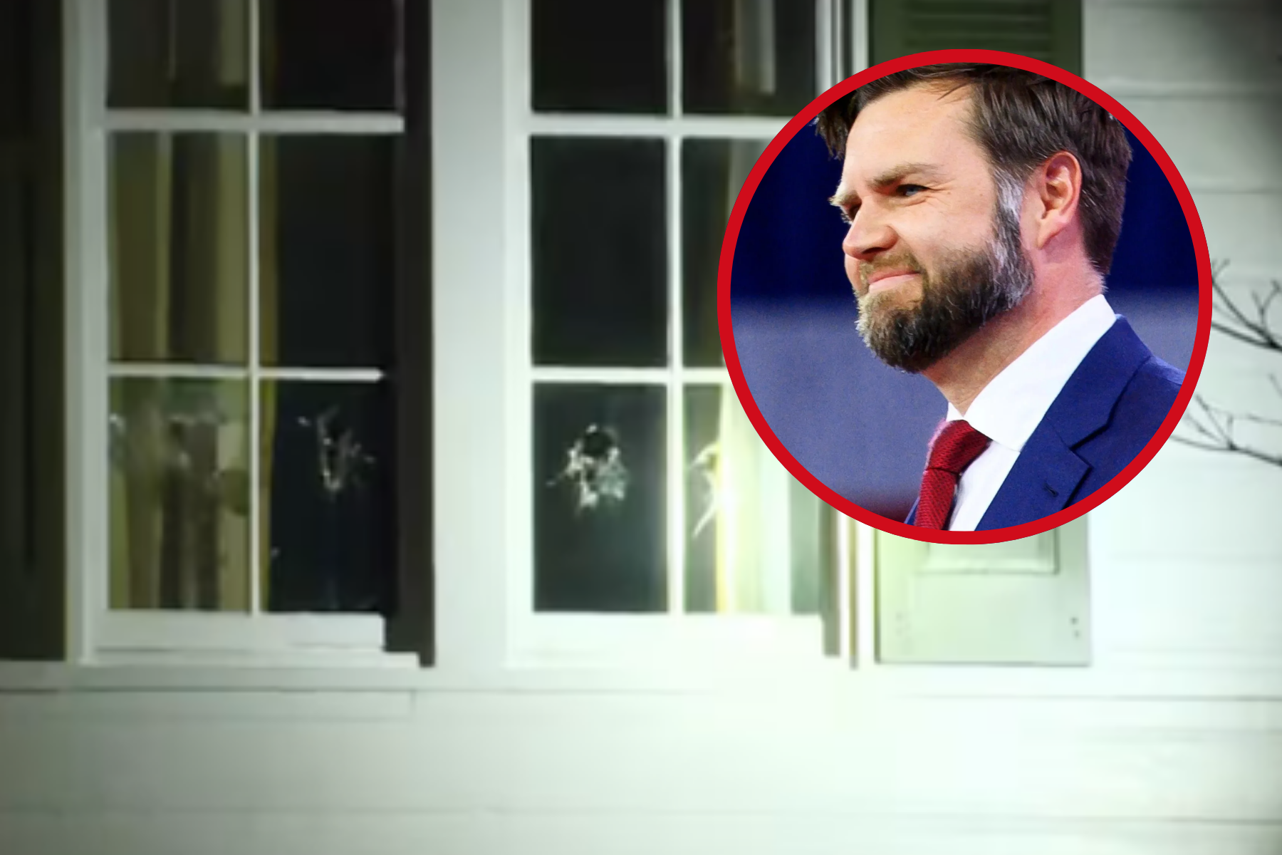 Atacan vivienda del vicepresidente, J.D. Vance.
