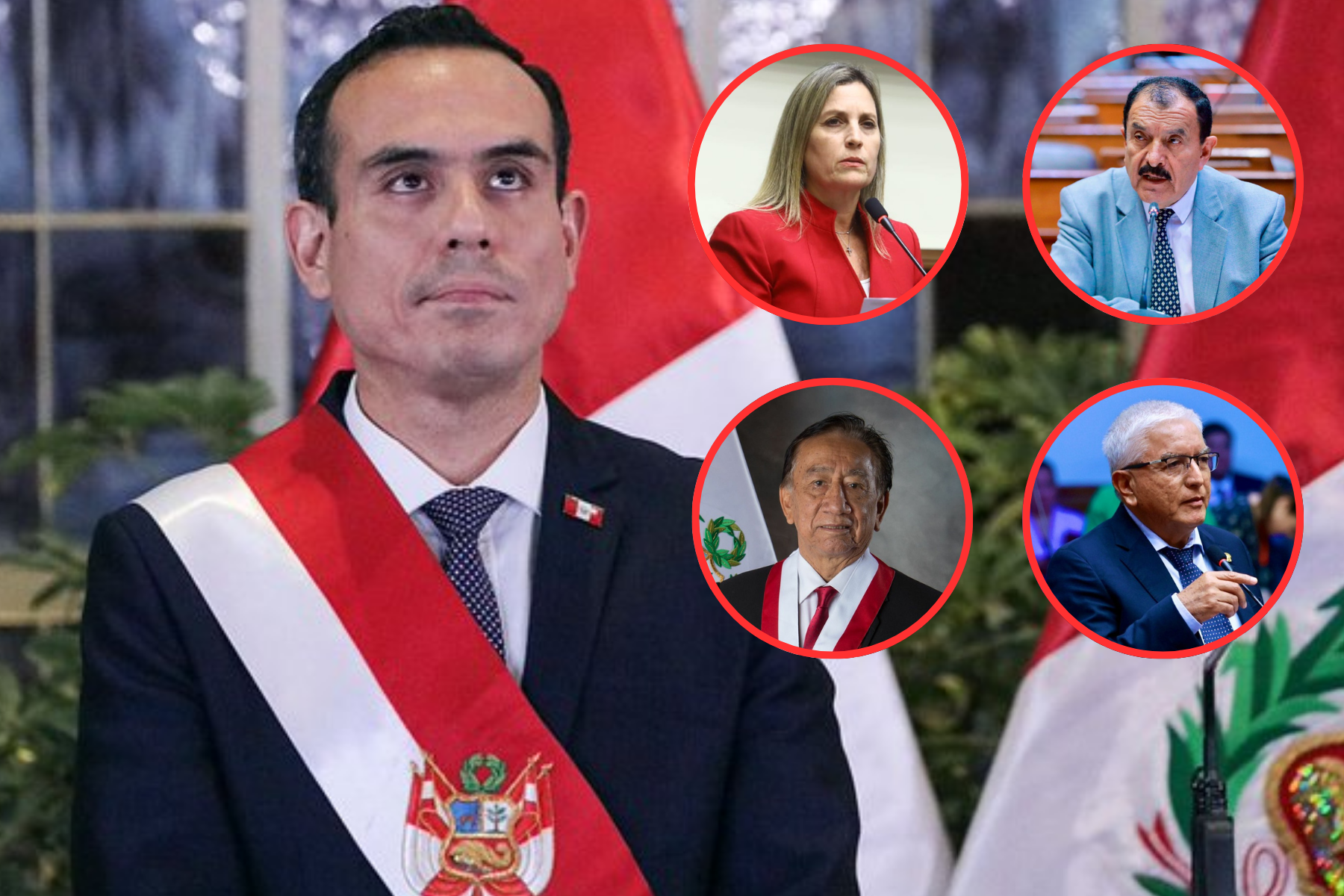 José Jerí es destituido y estos son los candidatos al mando.