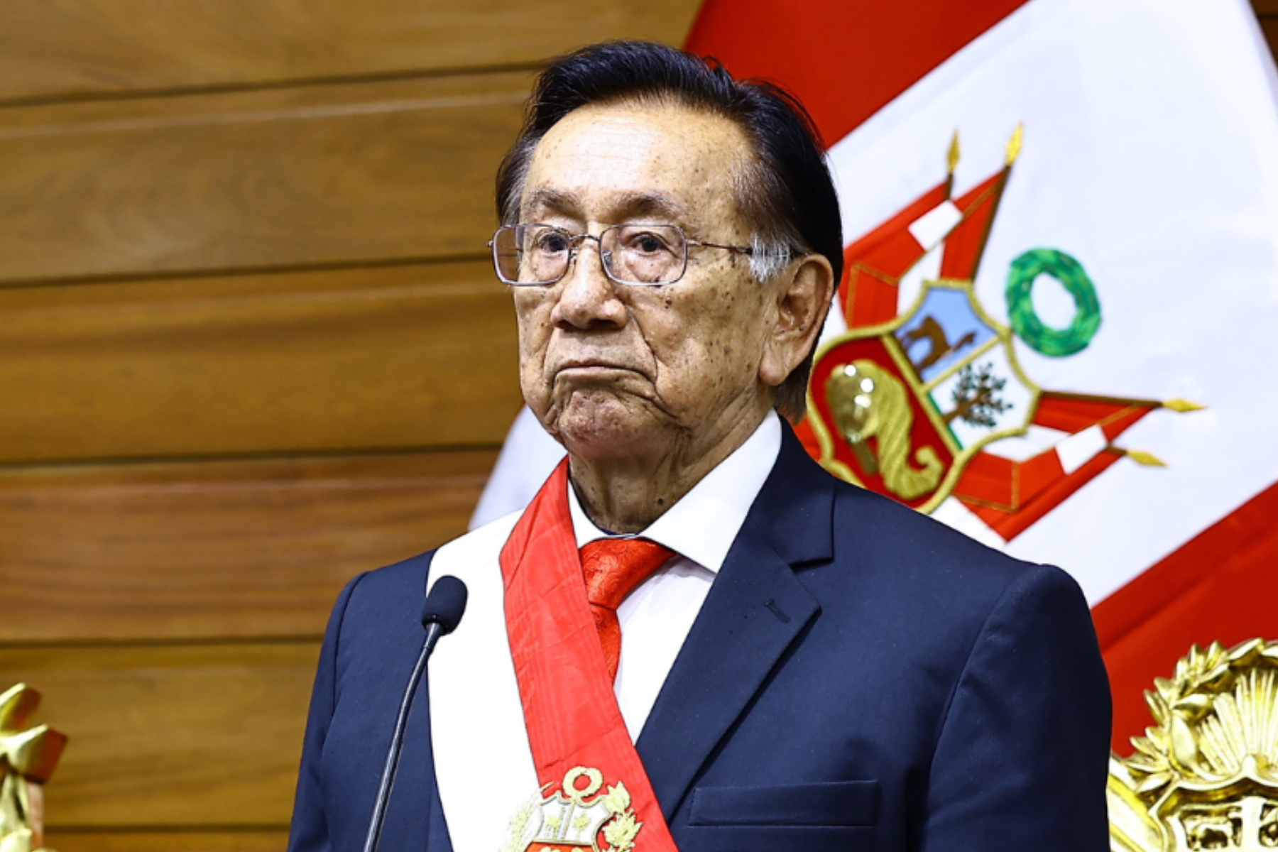 José María Balcázar es el nuevo presidente del Perú hasta las elecciones 2026.