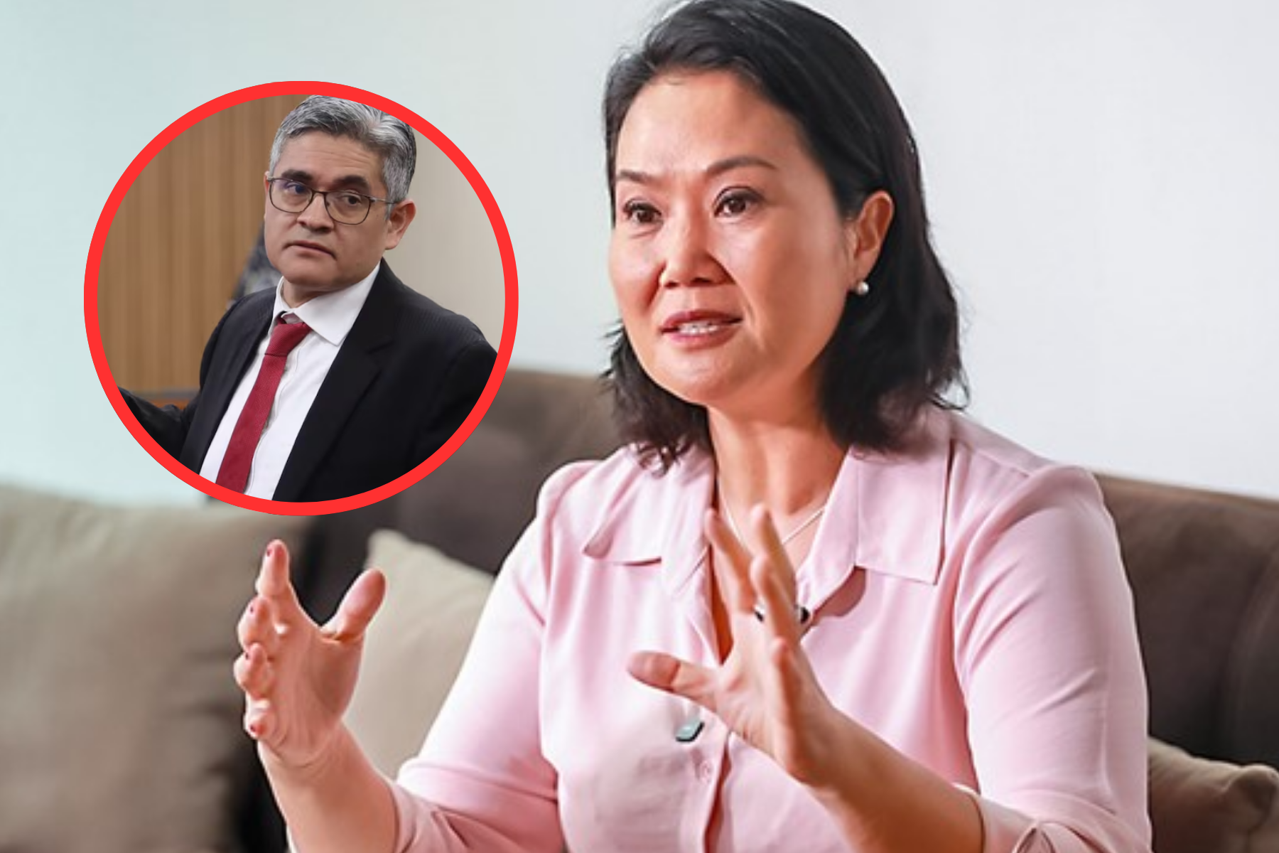 Keiko Fujimori arremete contra José Domingo Pérez tras asumir la defensa de Pedro Castillo y desata nueva polémica política en el país.