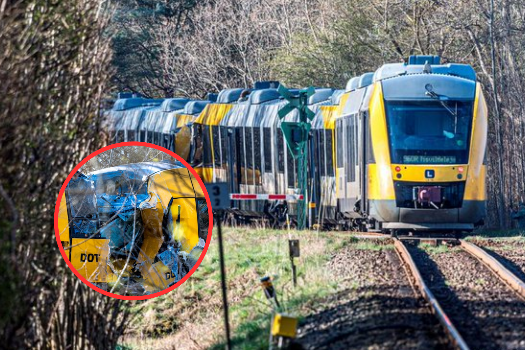 Choque de trenes en Dinamarca deja múltiples heridos y activa investigación.