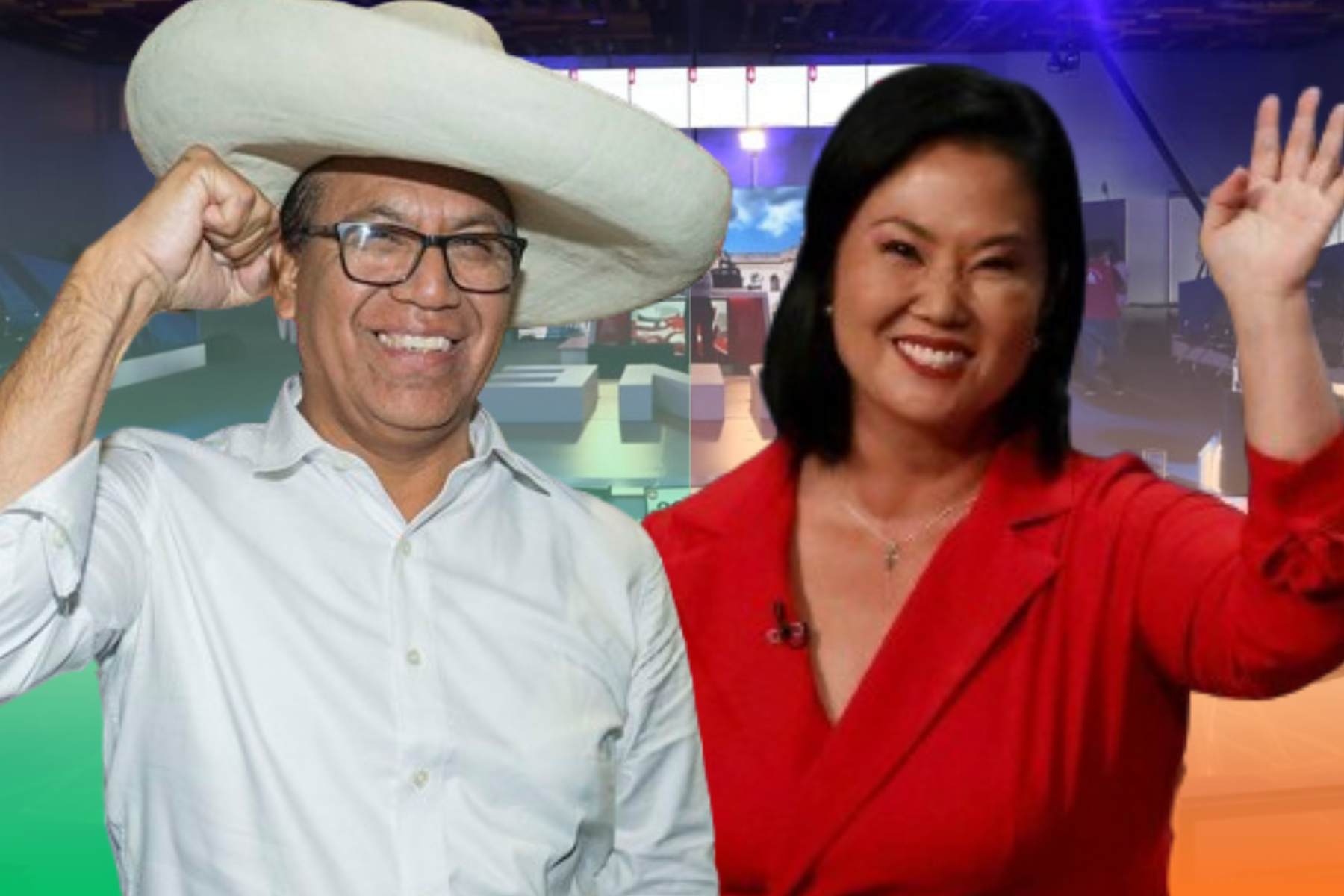 Keiko Fujimori y Roberto Sánchez protagonizarán el debate presidencial organizado por el JNE en medio de una reñida campaña electoral.