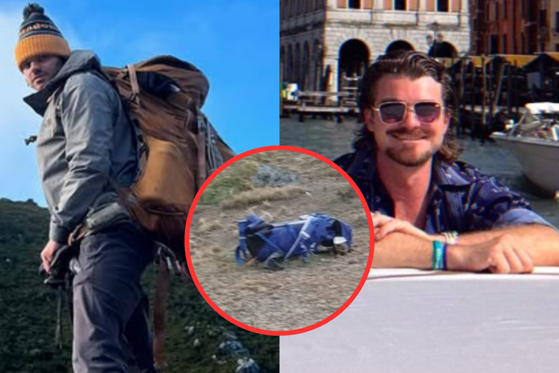 Los restos fueron encontrados en una zona cercana a la ruta hacia la Montaña de Siete Colores, donde Ian Treger fue visto por última vez hace más de un mes.